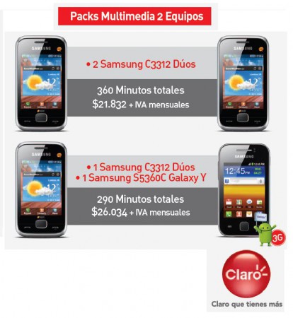 Pack Multimedia 2 Equipos